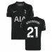 Maillot de Foot Tottenham Hotspur FC Kulusevski 21 Tenue Extérieur 2025/26