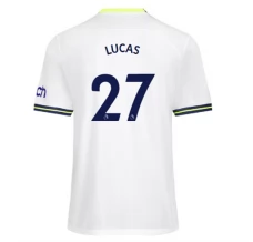 Maillot de Foot Tottenham Hotspur Lucas 27 Tenue Domicile 2022/23