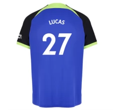 Maillot de Foot Tottenham Hotspur Lucas 27 Tenue Extérieur 2022/23