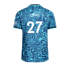 Maillot de Foot Tottenham Hotspur Lucas 27 Tenue Third 2022/23
