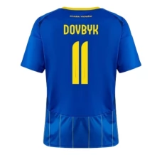 Maillot de Foot Ukraine Dovbyk 11 Tenue Extérieur 2025
