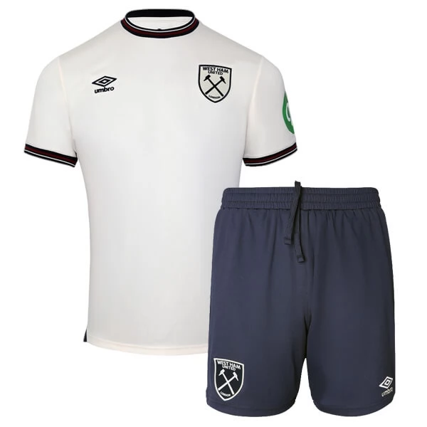 Maillot de Foot West Ham United Enfant Tenue Extérieur 2025/26 Maillot de Foot West Ham United Enfant Tenue Extérieur 2025/26
