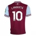 Maillot de Foot West Ham United L.Paquetá 10 Tenue Domicile 2024/25