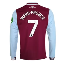 Maillot de Foot West Ham United Ward-Prowse 7 Tenue Domicile 2024/25 Manche Longue