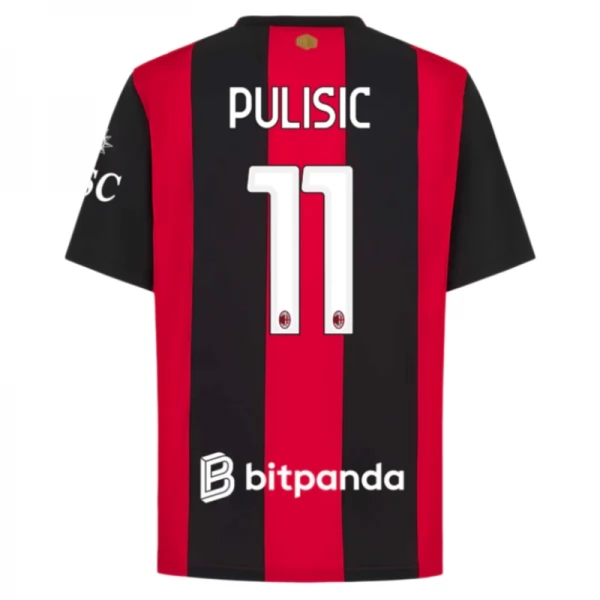 Maillot Domicile AC Milan Pulisic 11 2026/27 Maillot Domicile AC Milan Pulisic 11 2026/27