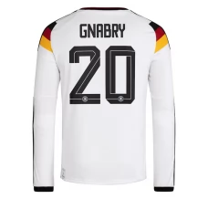 Maillot Domicile Allemagne Gnabry 20 Coupe du Monde 2026 Manches Longues