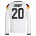 Maillot Domicile Allemagne Gnabry 20 Coupe du Monde 2026 Manches Longues