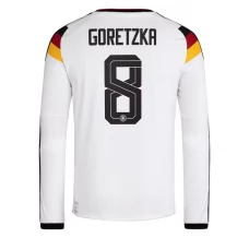 Maillot Domicile Allemagne Goretzka 8 Coupe du Monde 2026 Manches Longues