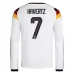 Maillot Domicile Allemagne Havertz 7 Coupe du Monde 2026 Manches Longues