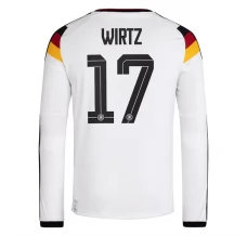 Maillot Domicile Allemagne Wirtz 17 Coupe du Monde 2026 Manches Longues