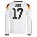 Maillot Domicile Allemagne Wirtz 17 Coupe du Monde 2026 Manches Longues