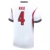 Maillot Domicile Angleterre Rice 4 Coupe du Monde 2026
