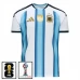 Maillot Domicile Argentine Coupe du Monde 2026 avec Patch