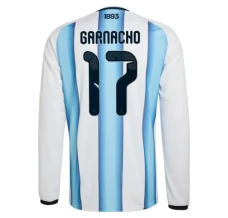 Maillot Domicile Argentine Garnacho 17 Coupe du Monde 2026 Manches Longues Maillot Domicile Argentine Garnacho 17 Coupe du Monde 2026 Manches Longues