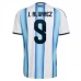 Maillot Domicile Argentine J.Alvarez 9 Coupe du Monde 2026