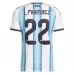 Maillot Domicile Argentine L.Martinez 22 Coupe du Monde 2026