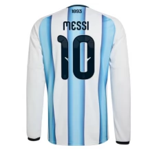 Maillot Domicile Argentine Messi 10 Coupe du Monde 2026 Manches Longues