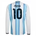 Maillot Domicile Argentine Messi 10 Coupe du Monde 2026 Manches Longues Maillot Domicile Argentine Messi 10 Coupe du Monde 2026 Manches Longues