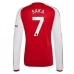 Maillot Domicile Arsenal Saka 7 2026/27 Manches Longues Maillot Domicile Arsenal Saka 7 2026/27 Manches Longues