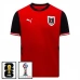 Maillot Domicile Autriche Coupe du Monde 2026 avec Patch Maillot Domicile Autriche Coupe du Monde 2026 avec Patch
