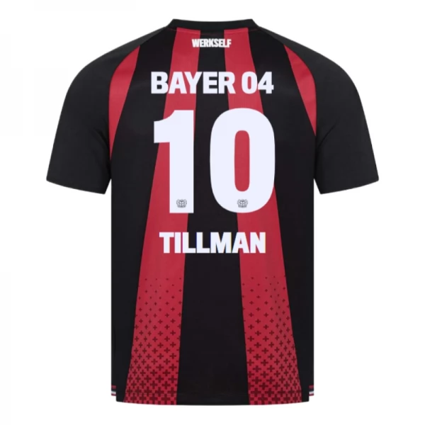 Maillot Domicile Bayer 04 Leverkusen Tillman 10 2026/27 Maillot Domicile Bayer 04 Leverkusen Tillman 10 2026/27