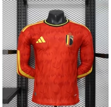Maillot Domicile Belgique Coupe du Monde 2026 Manches Longues