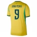 Maillot Domicile Brésil João Pedro 9 Coupe du Monde 2026