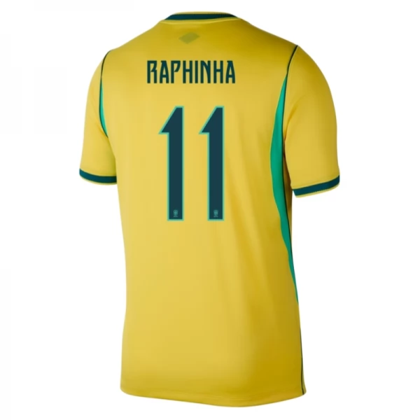 Maillot Domicile Brésil Raphinha 11 Coupe du Monde 2026 Maillot Domicile Brésil Raphinha 11 Coupe du Monde 2026