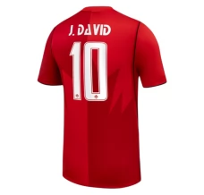 Maillot Domicile Canada J.David 10 Coupe du Monde 2026
