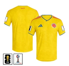 Maillot Domicile Colombie Coupe du Monde 2026 avec Patch