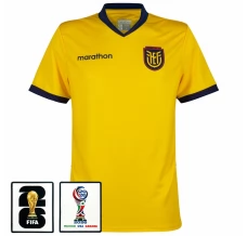 Maillot Domicile Équateur Coupe du Monde 2026 avec Patch