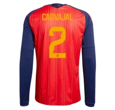 Maillot Domicile Espagne Carvajal 2 Coupe du Monde 2026 Manches Longues
