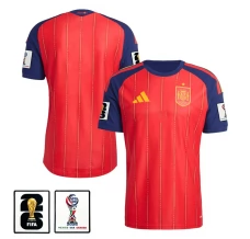 Maillot Domicile Espagne Coupe du Monde 2026 avec Patch