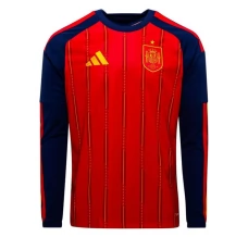 Maillot Domicile Espagne Coupe du Monde 2026 Manches Longues