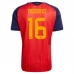 Maillot Domicile Espagne Rodrigo 16 Coupe du Monde 2026