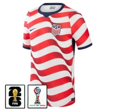 Maillot Domicile États-Unis Coupe du Monde 2026 avec Patch