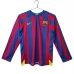 Maillot Domicile FC Barcelone Retro 2005-06 Manches Longues