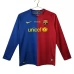 Maillot Domicile FC Barcelone Retro 2008-09 Manches Longues