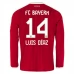 Maillot Domicile FC Bayern Munich Luis Díaz 14 2026/27 Manches Longues Maillot Domicile FC Bayern Munich Luis Díaz 14 2026/27 Manches Longues