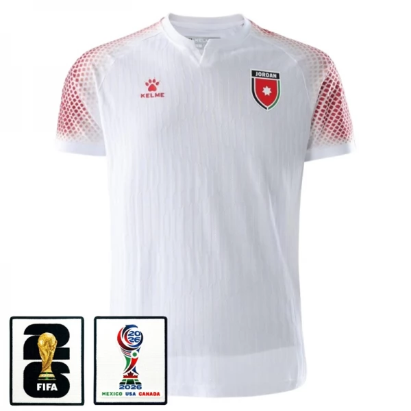 Maillot Domicile Jordanie Coupe du Monde 2026 avec Patch Maillot Domicile Jordanie Coupe du Monde 2026 avec Patch
