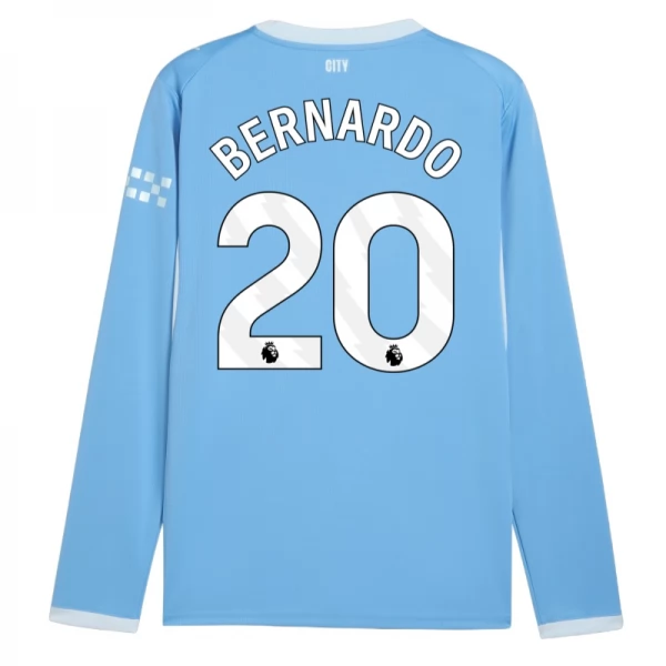 Maillot Domicile Manchester City Bernardo 20 2026/27 Manches Longues Maillot Domicile Manchester City Bernardo 20 2026/27 Manches Longues