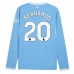 Maillot Domicile Manchester City Bernardo 20 2026/27 Manches Longues Maillot Domicile Manchester City Bernardo 20 2026/27 Manches Longues