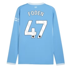 Maillot Domicile Manchester City Foden 47 2026/27 Manches Longues