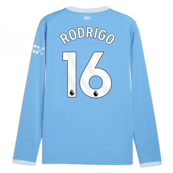 Maillot Domicile Manchester City Rodrigo 16 2026/27 Manches Longues Maillot Domicile Manchester City Rodrigo 16 2026/27 Manches Longues