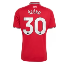 Maillot Domicile Manchester United Šeško 30 2026/27