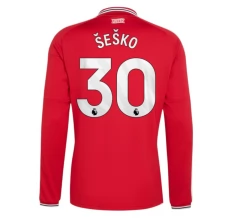 Maillot Domicile Manchester United Šeško 30 2026/27 Manches Longues Maillot Domicile Manchester United Šeško 30 2026/27 Manches Longues