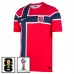 Maillot Domicile Norvège Coupe du Monde 2026 avec Patch