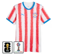 Maillot Domicile Paraguay Coupe du Monde 2026 avec Patch
