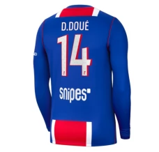 Maillot Domicile Paris Saint Germain D.Doué 14 2026/27 Manches Longues Maillot Domicile Paris Saint Germain D.Doué 14 2026/27 Manches Longues