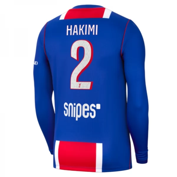 Maillot Domicile Paris Saint Germain Hakimi 2 2026/27 Manches Longues Maillot Domicile Paris Saint Germain Hakimi 2 2026/27 Manches Longues